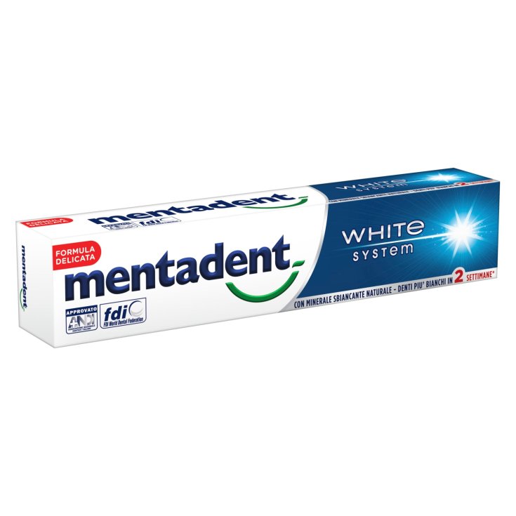 Mentadent White System Dentifricio 75ml