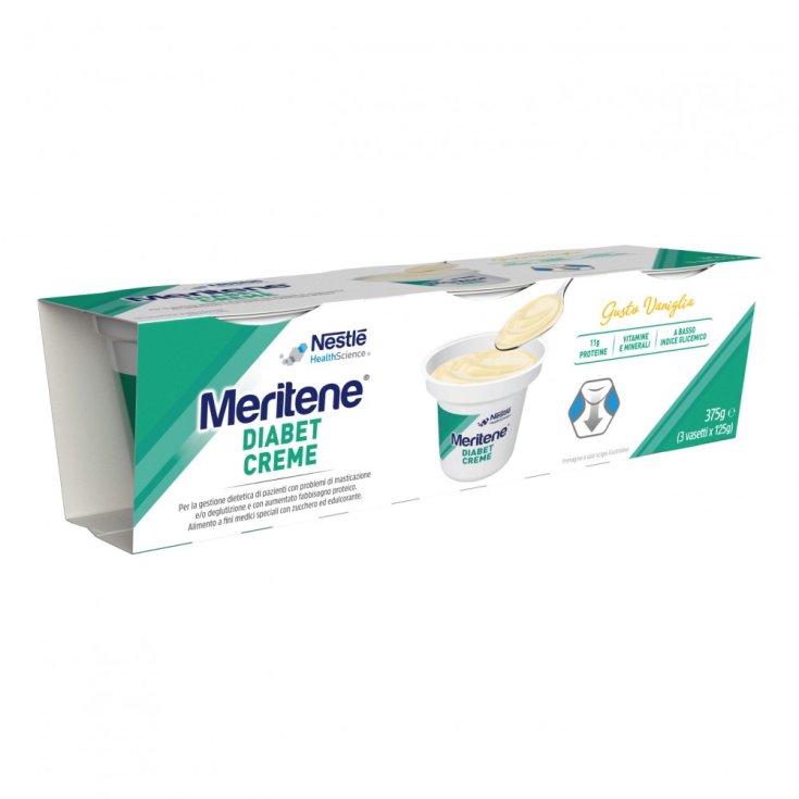 Meritene® Diabet Creme Nestlè Health Science 3x125g Vaniglia