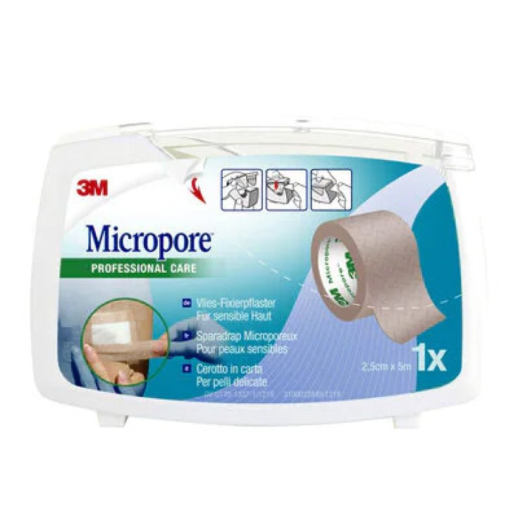 MICROPORE SURGICAL TAPE 3M M5X1,25MM - Farmacia Loreto