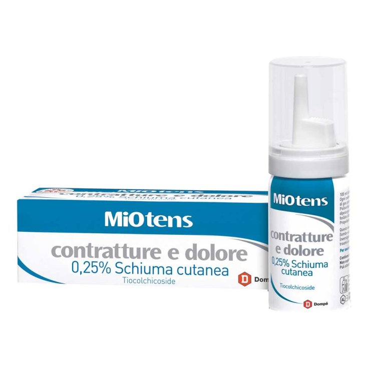 Miotens Contratture E Dolore 0.25% Schiuma Cutanea Dompé 30ml