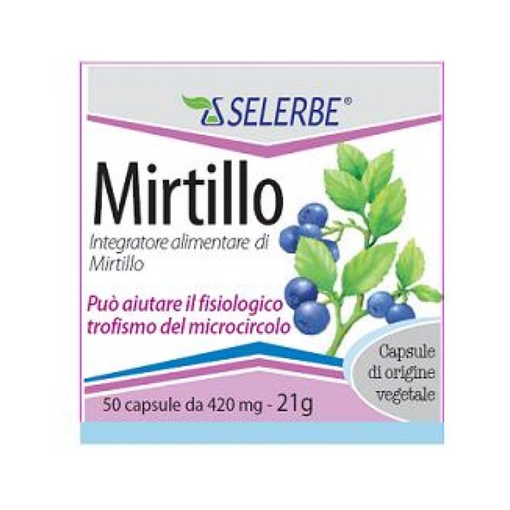 Mirtillo Estratto Titolato SELERBE® 50 Capsule