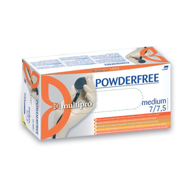 Multipro® Powderfree Guanti In Lattice M ICO 100 Pezzi