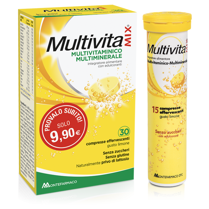 Multivitamix® MONTEFARMACO 30 Compresse Effervescenti Promo