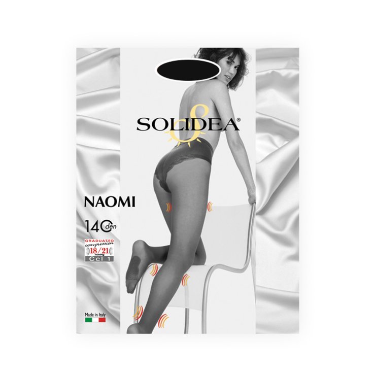 Naomi Collant 140 Den Solidea® Colore Nero Taglia 1-S 1 Paio