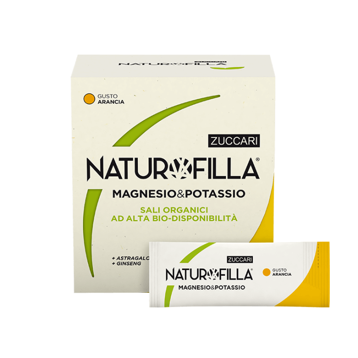 Naturofilla® Magnesio&Potassio Gustoi Arancia Zuccari 14 Stick