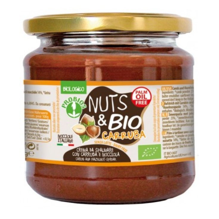 Nuts&Bio Carruba Crema Da Spalmabile Probios 400g