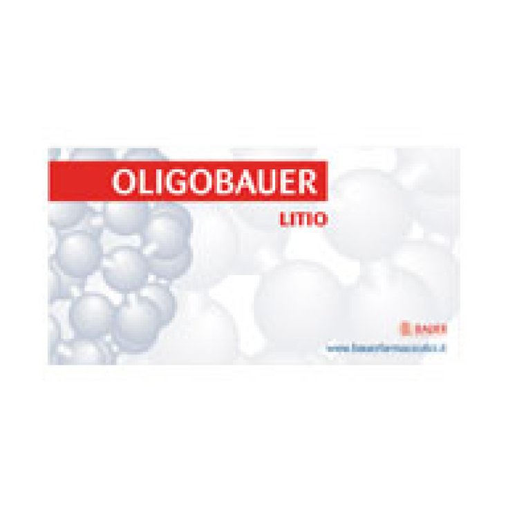 Oligobauer Litio Bauer 20 Fiale Da 2ml