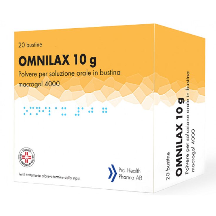 Omnilax 10g Polvere Per Soluzione Orale 20 Bustine