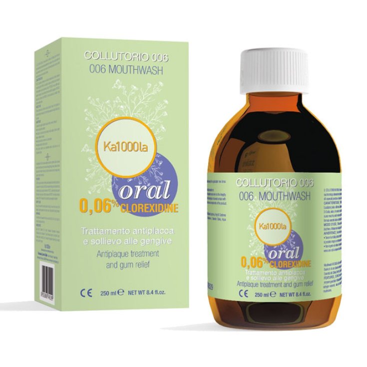 Oral Collutorio 006 - Clorexidina 0.06% Ka1000la 250ml