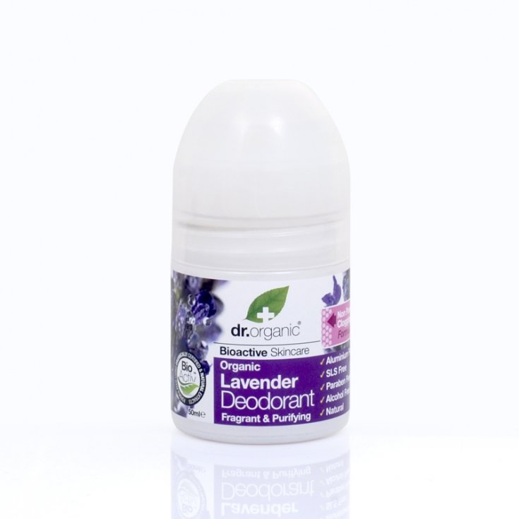 Dr Organic Lavender Deodorant Roll On 50ml