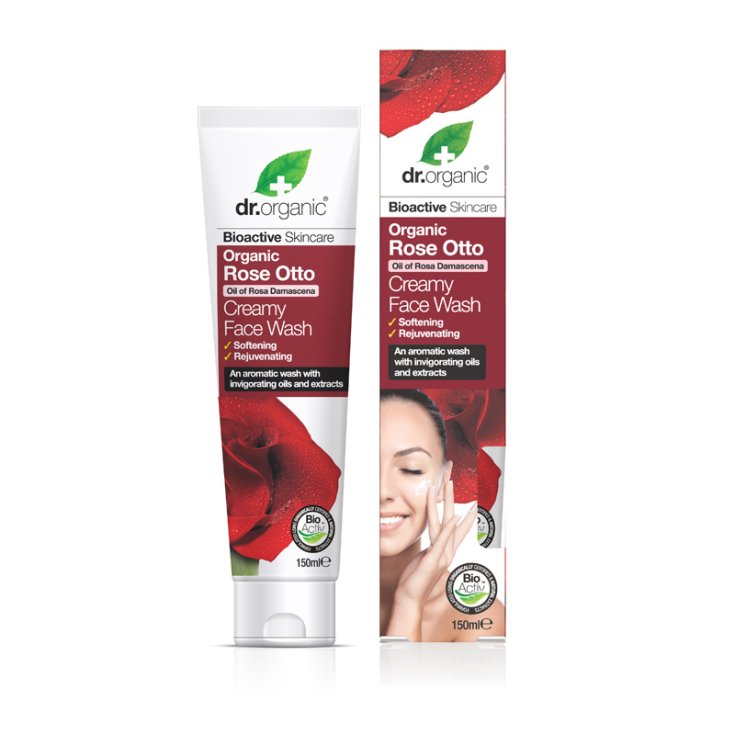 Organic Rose Otto Creamy Face Wash Dr.Organic® 150ml