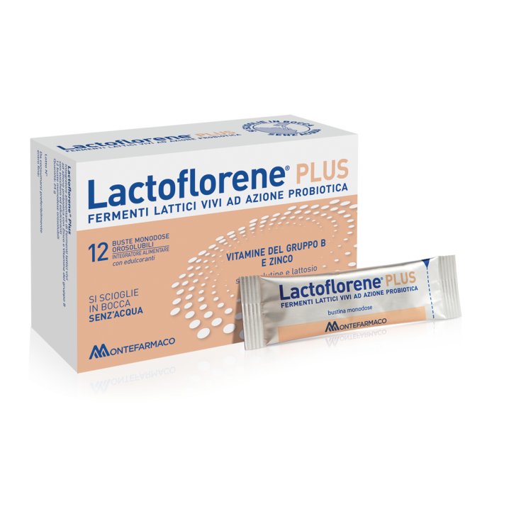 Lactoflorene® PLUS MONTEFARMACO 12 Bustine 