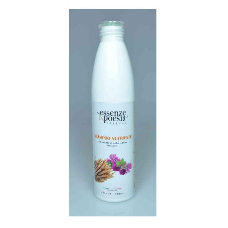 Essenze & Poesia Capelli Shampoo Nutriente Con Estratto Di Malva e Grano Biologico 500 ml