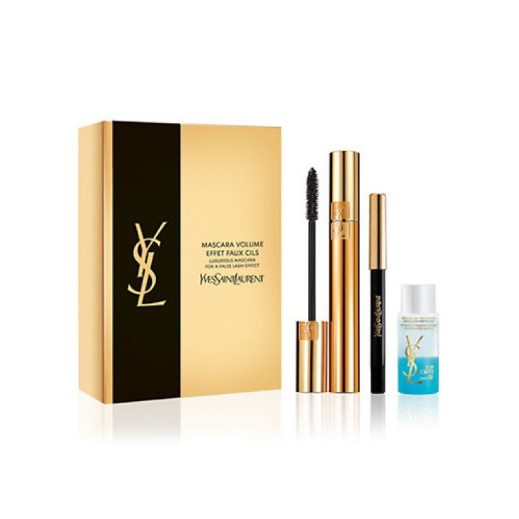 Yves Saint Laurent Mascara Volume Effet Colore 1 + Struccante Occhi + Matita Occhi