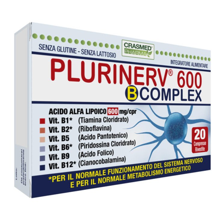 PLURINERV® 600 B COMPLEX CRASMED® 20 Compresse