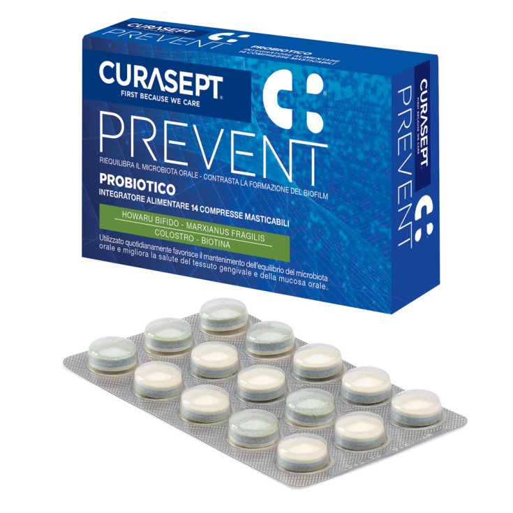 PREVENT Probiotici CURASEPT® 14 Compresse