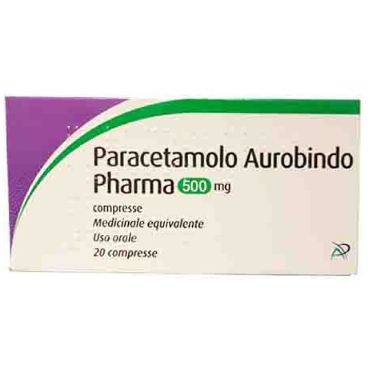 Paracetamolo 500mg Aurobindo 20 Compresse