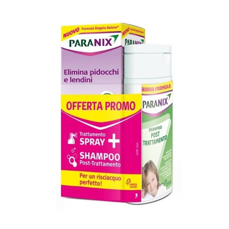 Paranix Trattamento Shampoo + Spray Post Trattamento 2x100ml