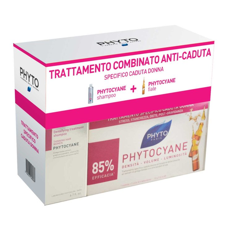 Phytocyane Trattamento Combinato Anit-Caduta Donna Phyto