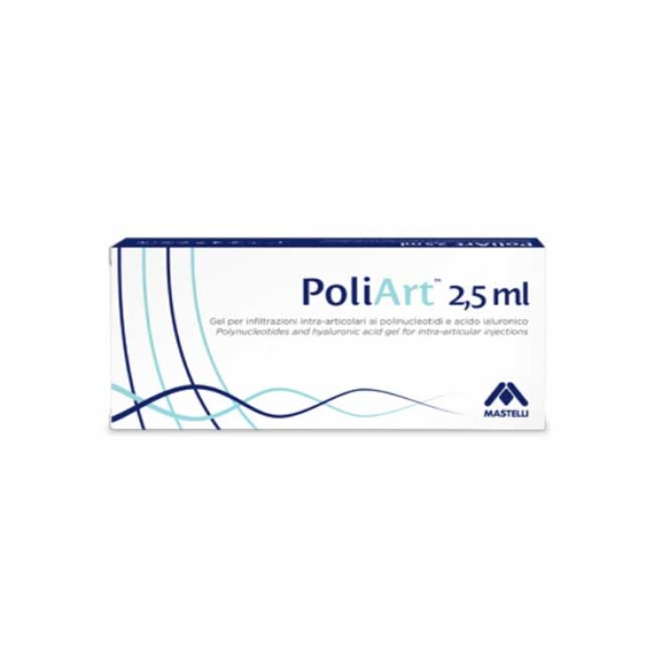 Poliart 2,5ml Siringa Gel Intra-Articolari Mastelli 20mg/ml