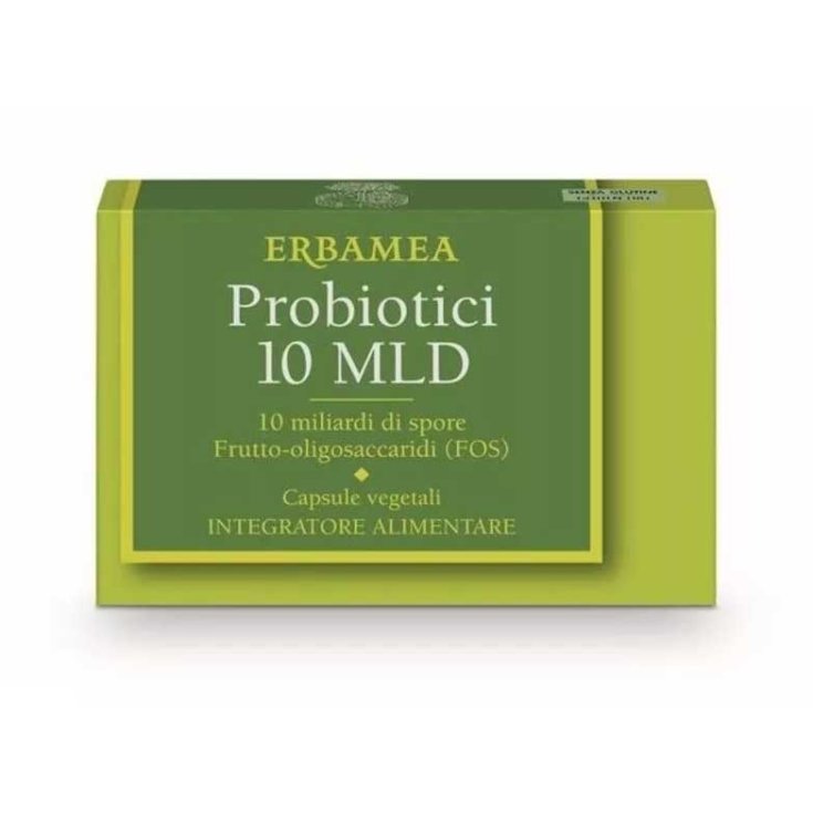Probiotici 10mld Erbamea 24 Capsule Vegetali