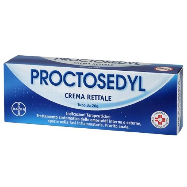 Proctosedyl Crema Rettale Trattamento Sintomatico Emorroidi 20gr