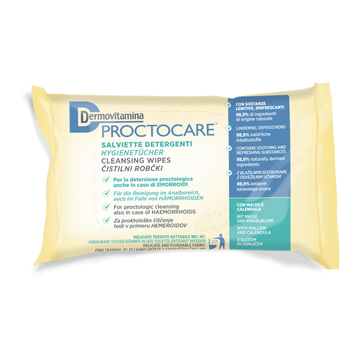 Proctocare® Dermovitamina 15 Salviette