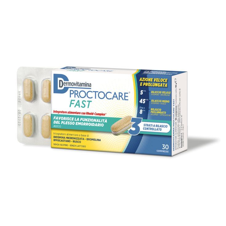 Proctocare® Fast Dermovitamina 30 Compresse