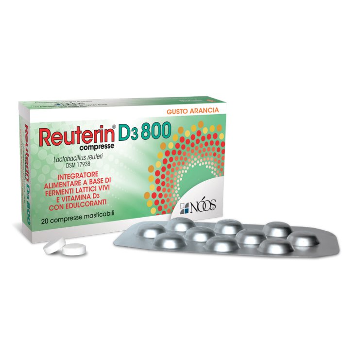 Reuterin® D3 800 Nòos 20 Compresse