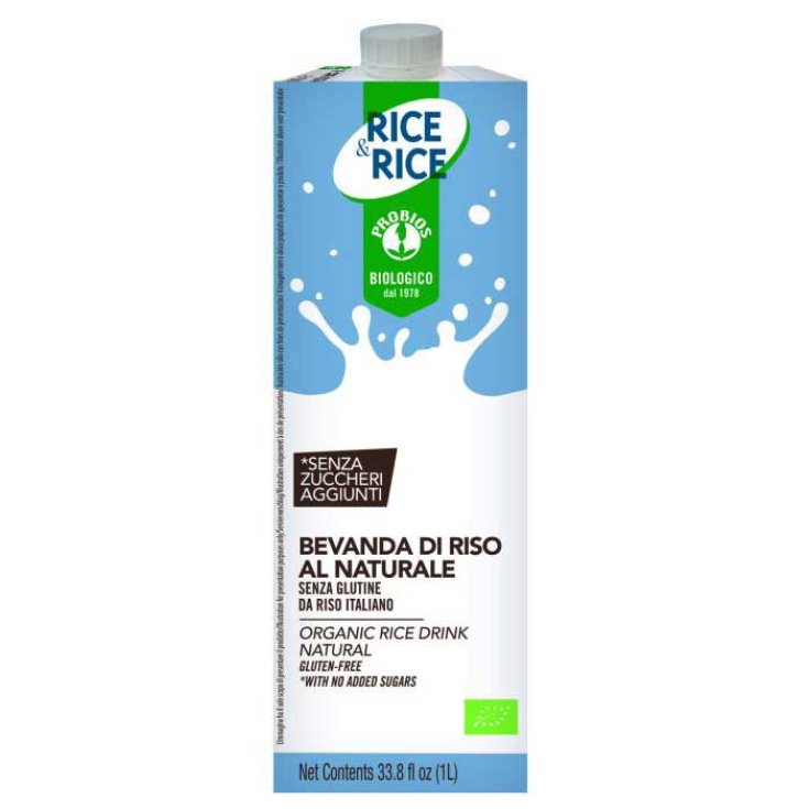 Rice&Rice Bevanda Di Riso Al Naturale Probios 1l