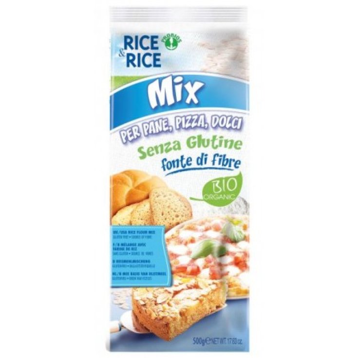 Rice&Rice Mix Per Pane Pizza Dolci Probios 500g