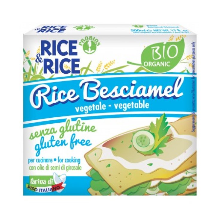Rice&Rice Rice Besciamel Senza Glutine Probios 500ml