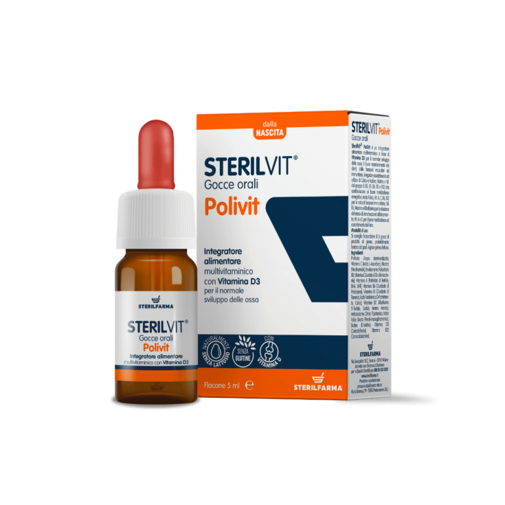 STERILVIT® POLIVIT Gocce Orali STERILFARMA® 5ml