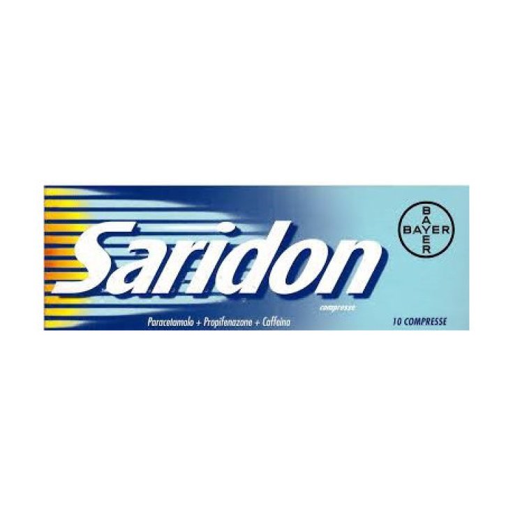 Saridon Paracetamolo Bayer 10 Compresse
