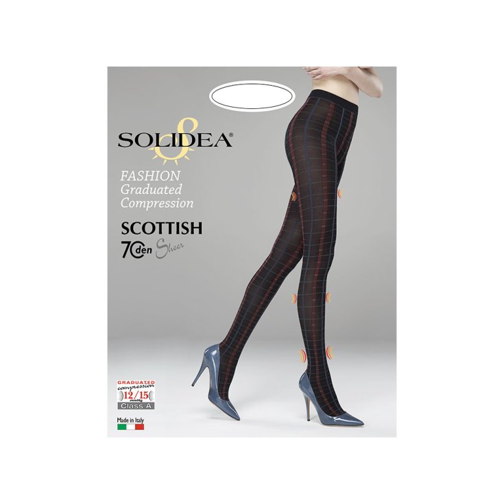 Scottish Collant 70 Den Solidea® Colore Nero Taglia 2-M 1 Paio