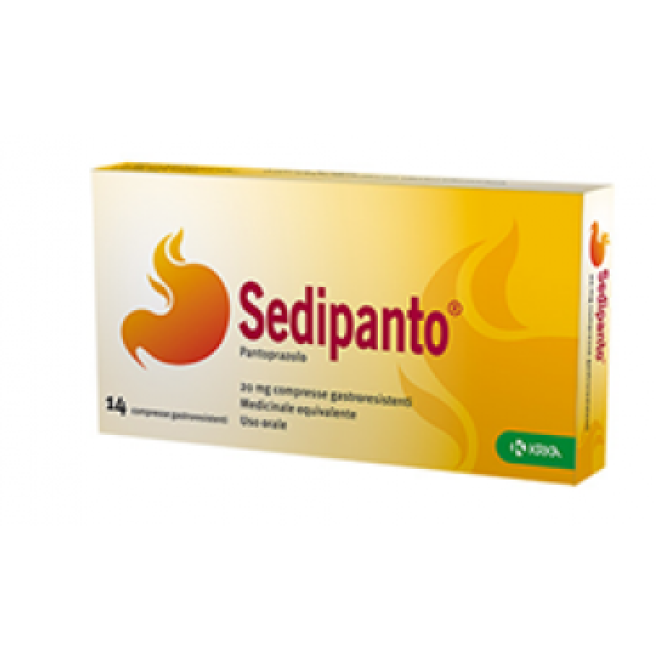 Sedipanto&reg; Pantoprazolo 20mg KRKA 14 Compresse Gastroresistenti
