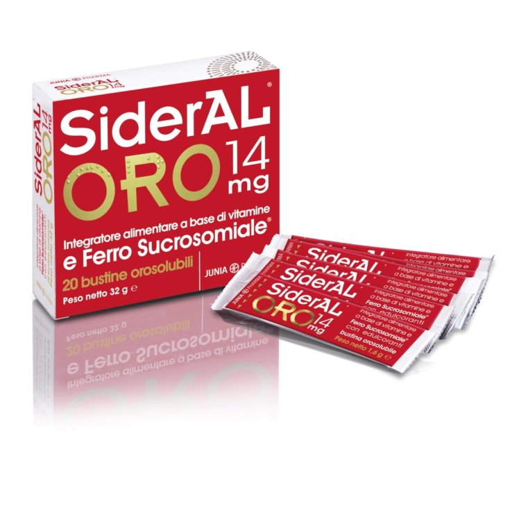SiderAL® Oro 14 Junia Pharma 20 Stick Orosolubili