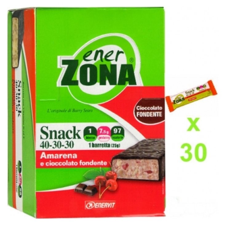 Snack 40-30-30® Cherry Enervit EnerZona® Balance 30 Barrette