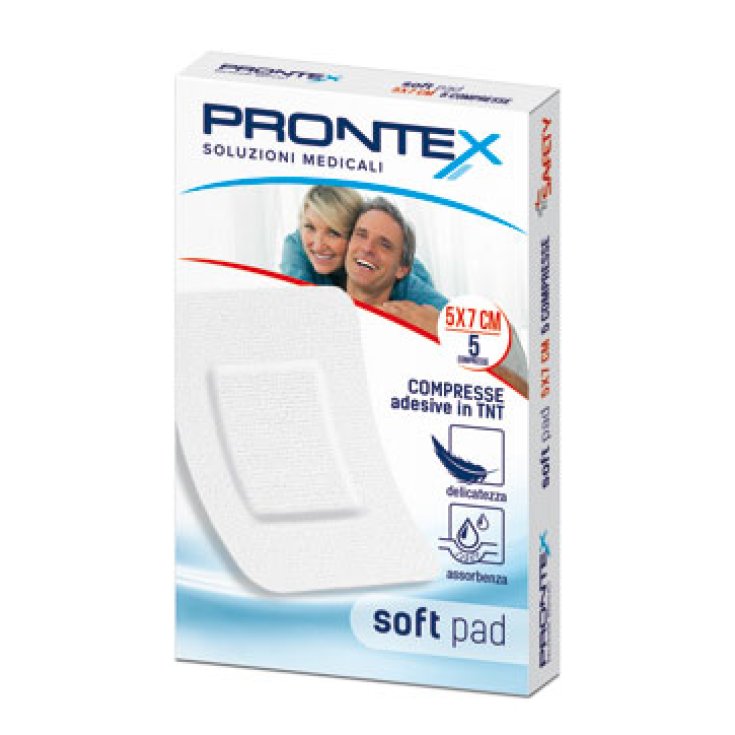 Soft Pad Prontex Safety Compresse 5x7cm 5 Pezzi