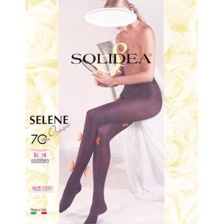 Solidea Selene 70 Opaque Collant Colore Bordeaux Taglia 4 L