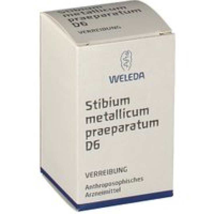Stibium Metallicum Praeparatum D6 Weleda 50g