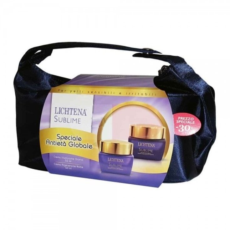 Lichtena Sublime Crema Illuminante Giorno + Crema Rigenerante Notte + Pochette Omaggio