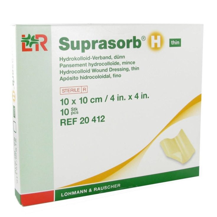 Suprasorb® H Sottile Lohmann & Rauscher Italia 10x10cm 10 Pezzi