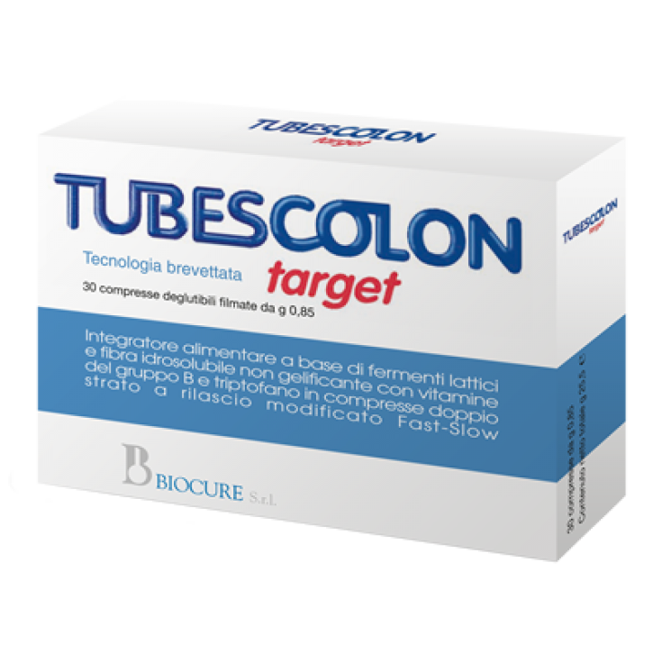 Tubes Colon Target Biocure 30 Compresse