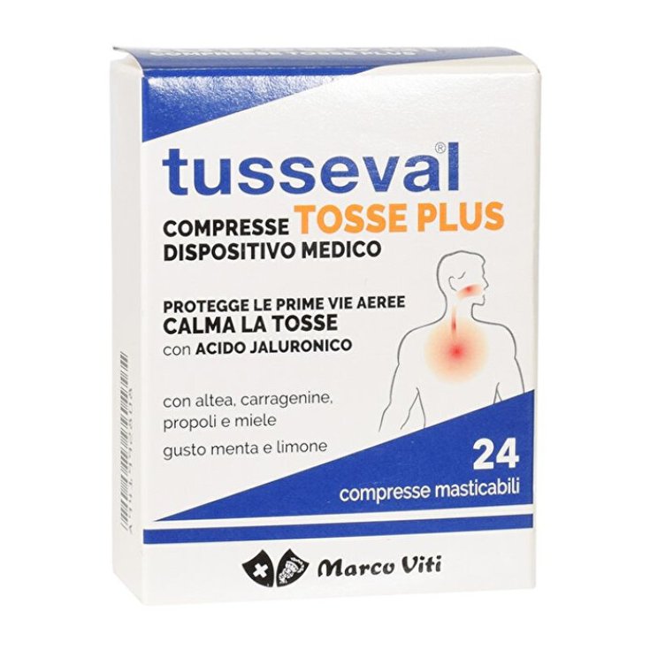 Tusseval® Plus Compresse Marco Viti 24 Compresse