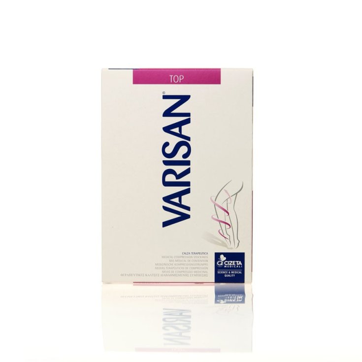 Varisan® Top K1 Collant Cotone Corto Punta Aperta Colore Beige Taglia 2 Cizeta