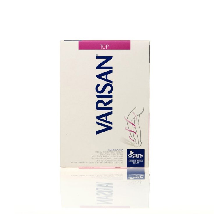 Varisan&reg; Top K2 Collant Cotone Normale Punta Aperta Colore Beige Taglia 5 Cizeta