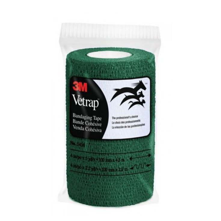 Vetrap Fascia Elastica Verde 3M 5cm - Farmacia Loreto