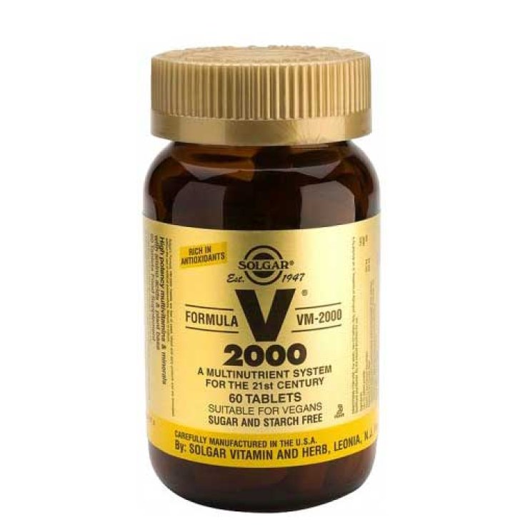 Vm 2000 Supplement Solgar 60 Tavolette
