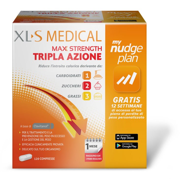 XLS Medical Max Strength Tripla Azione 120 Compresse